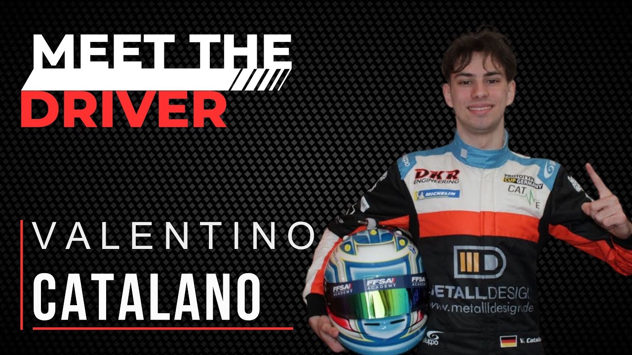 🏎️ Valentino Catalano: Young Talent, Big Ambitions – MEET THE DRIVER
