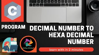 Decimal to hexadecimal || C program to convert decimal number to hexadecimal numbers- CODING TCS-NQT