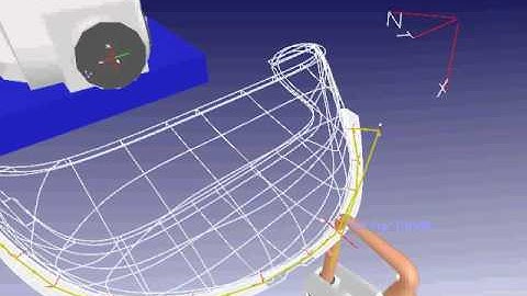 Spot Welding external TCP, EASY-ROB