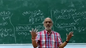 Quantum Mechanics Lecture - 10 Part 2/2 at DU by Daya Shankar Kulshreshtha