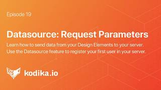 19-Datasource: Request Parameters | Kodika iOS App Builder