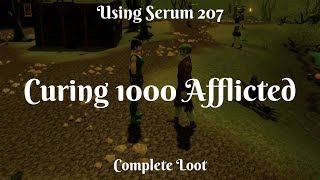 Curing 1000 Afflicted Using Serum 207 - Shades of Morton Minigame