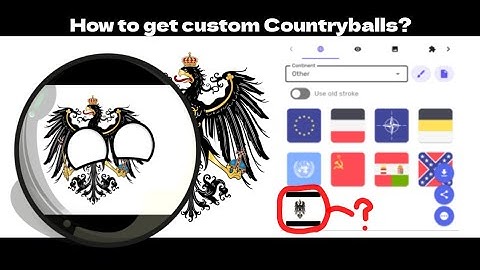 How to get custom flags on Countryballs Stickers!