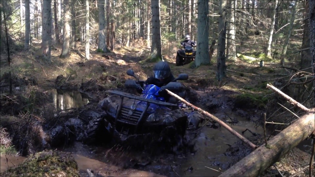Offroad ATV Sweden Bitterna ATV grupp Påskaköret 2014