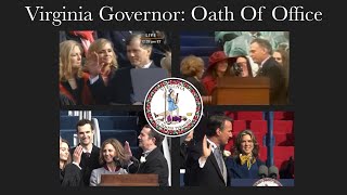 Governor Of Virginia: Oath Of Office | From McDonnell (2010) To Youngkin (2022)