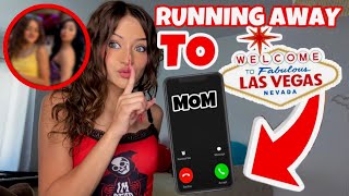 RUNNING AWAY/SNEAKING OUT TO LAS VEGAS Without My Mom Knowing !! (BAD IDEA)