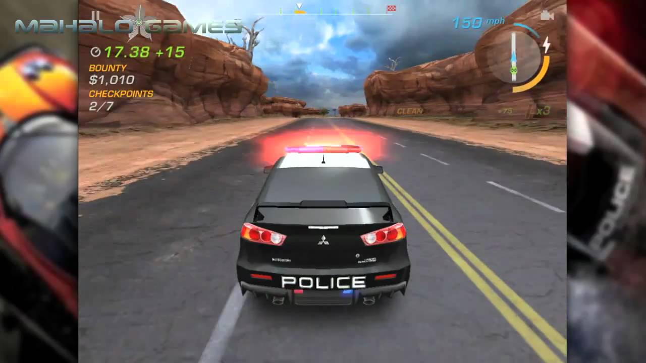Need for Speed: Hot Pursuit HD for iPad Gameplay - Leadfoot Lawman