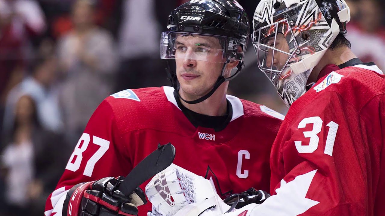 For Team Canada, Patrice Bergeron, Brad Marchand, Sidney Crosby
