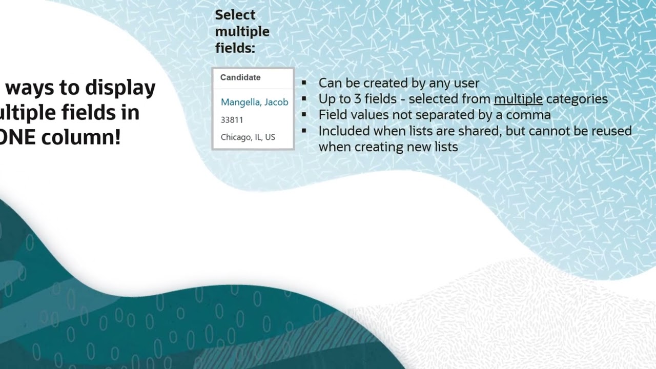 Recruiting | How do I personalize the job applications list view?