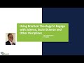 Using Practical Theology to Engage with Science, Social Science and Other Disciplines