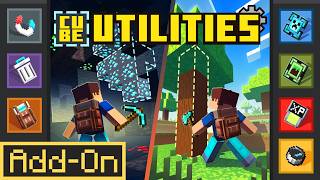Cube Utilities Add-On - This Changes Survival Forever! | Minecraft Marketplace Teaser