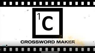 CROSSWORD PUZZLE MAKING