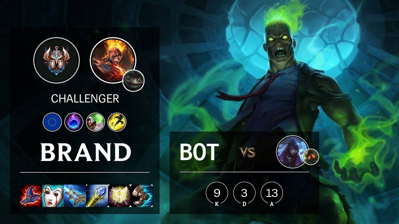 Brand Bot vs Aphelios - EUW Challenger Patch 10.6