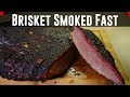 Brisket Smoked Hot & Fast On The Oklahoma Joe's Highland Offset