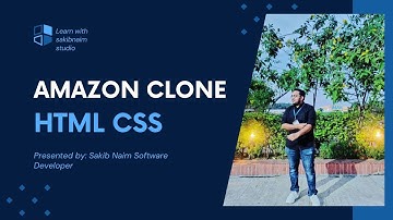 Amazon Clone HTML CSS