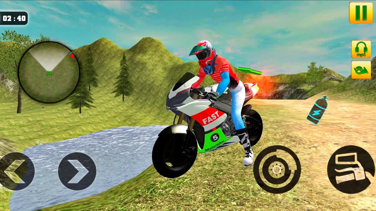 Bike Driver Games 2025 - Motocross Dirt Bike Realistic Offroad Stunt 3D Game - Android Gameplay