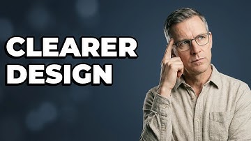 Why Reduce Visual Noise In Background Elements?