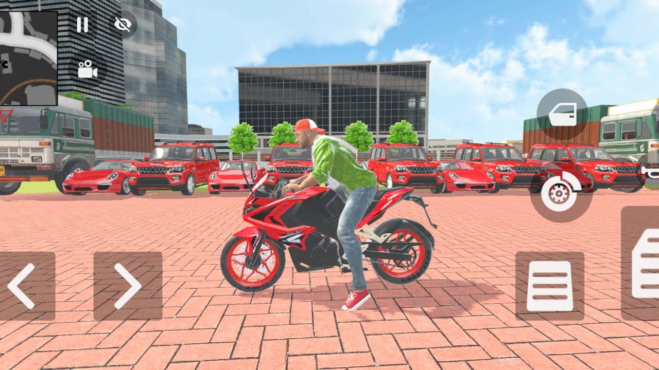 Car Bike Game: Franklin  Scorpio parse truck flying clean new showroom ordered an Indian  and drives