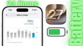 iOS 27 Beta 4 Battery Life & Performance (After 24 Hours) screenshot 4