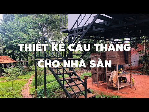 Video Chia sẻ kinh nghiệm thiết kế cầu thang cho nhà sàn đơn... - youtube