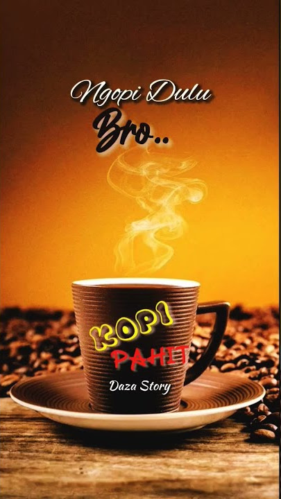 Status wa kopi pagi hari