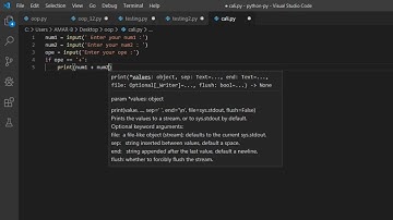 تصميم و برمجة الة حاسبة بلغة بايثون python بالأساسيات