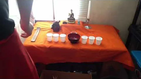 How to make a simple buddhist shrine/altar