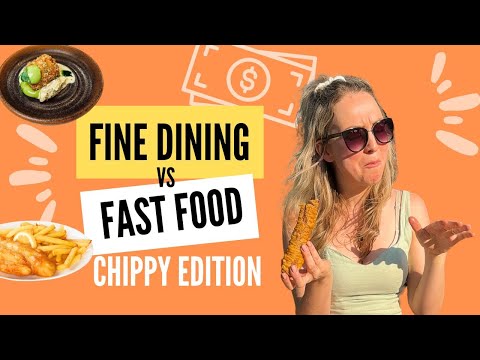 Which is better??? Fast Food or Fine Dining FISH & CHIPS?