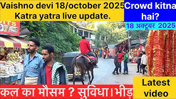 Vaishno devi yatra today live update #vaishnodevi #latestnews #news #live #weather #mandir