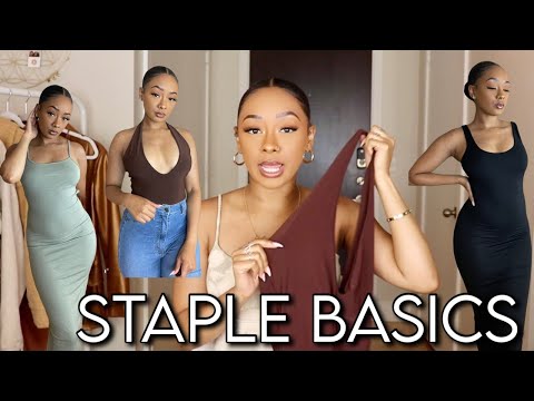 Staple BASICS You Should Have In Your Closet!! FashionNova TryOn Haul