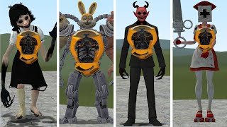 ENTERING ALL DARK DECEPTION CHARACTERS In Garry's Mod! (Dark Deception Chapters 1-4)