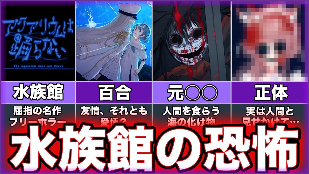 【アクアリウムは踊らない】ゆっくり鬱ゲー解説【フリーホラー】