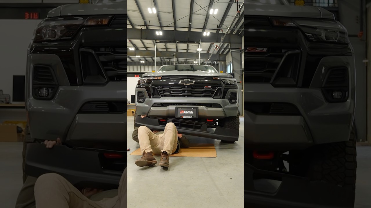 We pulled off the air dam on our 2024 Colorado! What’s YOUR first truck mod?