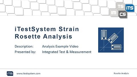 iTestSystem Rosette Analysis