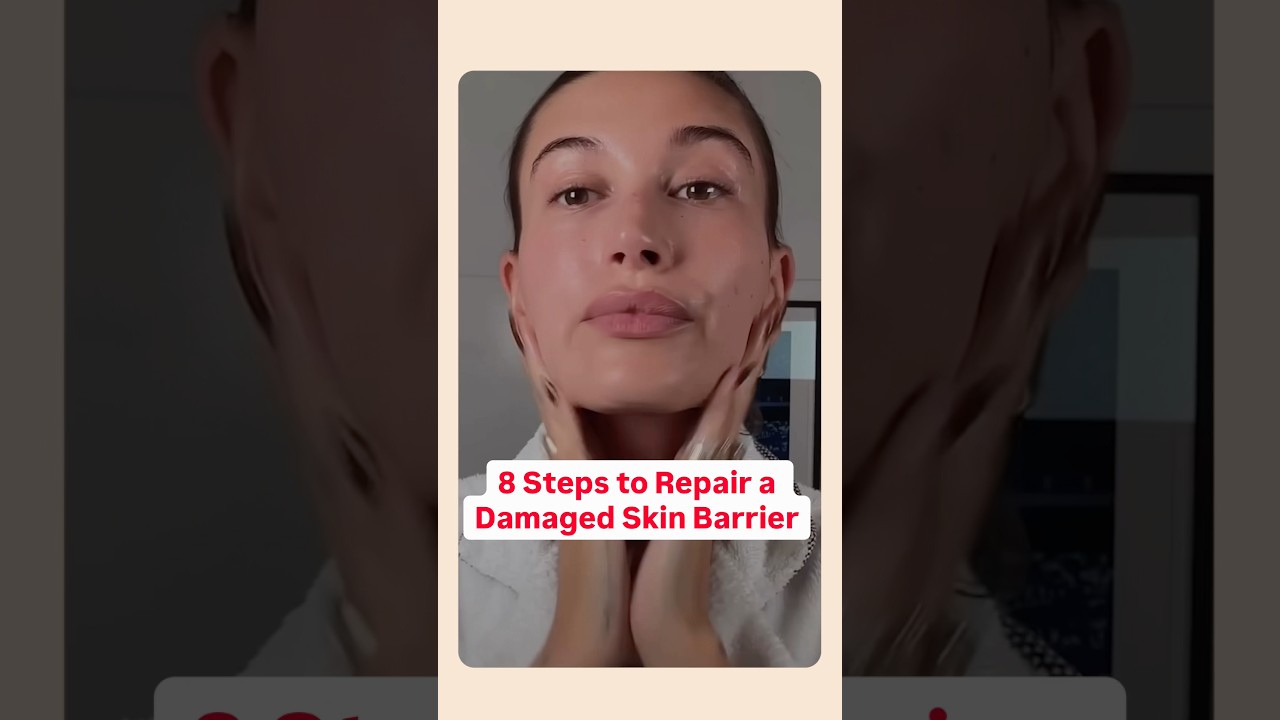 8 steps to repair a damaged skin barrier
