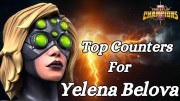 Top Counters For Yelena Belova MCOC
