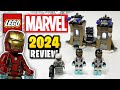 LEGO Marvel Iron Man Iron Legion Vs Hydra Soldier 76288 2024 Set Review 