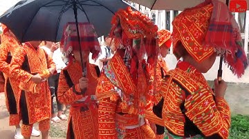 (#17) đám cưới độc lạ tiếng hát người dao lạng sơn pả dung kìm miền | Lý vlog