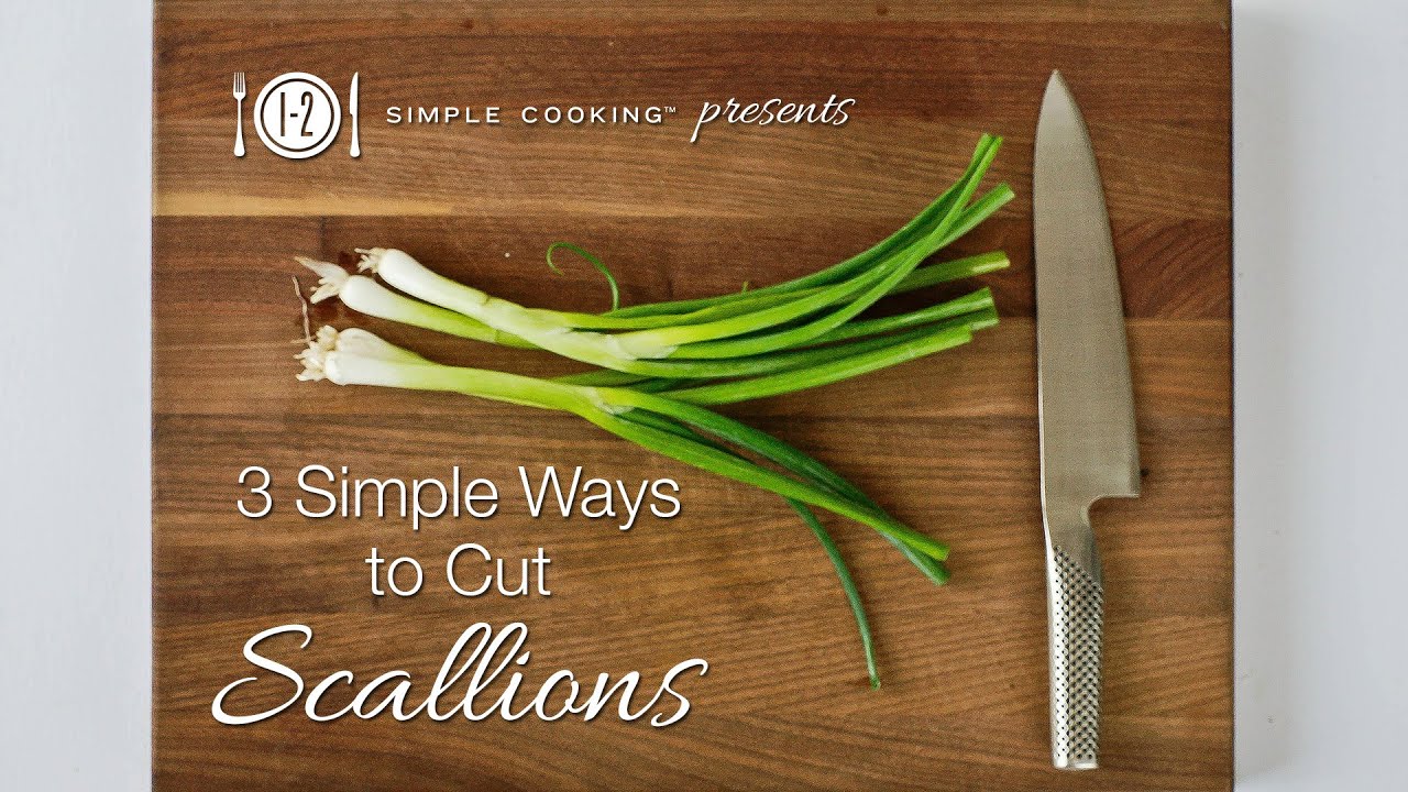 How to Cut Green Onions (Scallions) - Peel with Zeal