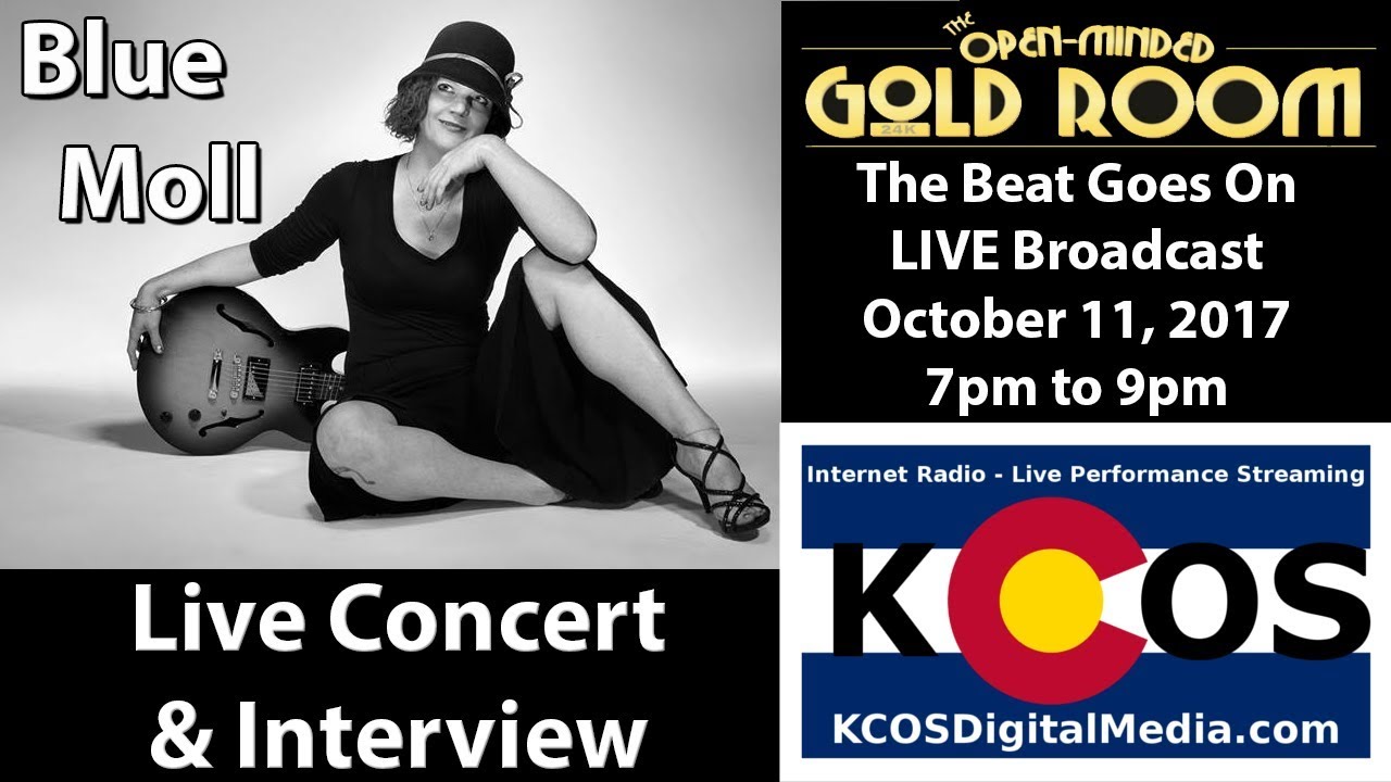 Blue Moll on The Beat Goes On with KCOSDigitalMedia.com