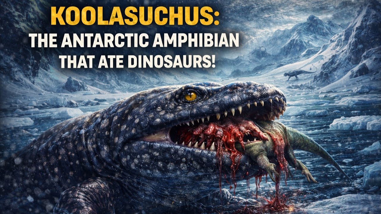 Кулазух: антарктическое земноводное, которое питалось динозаврами!