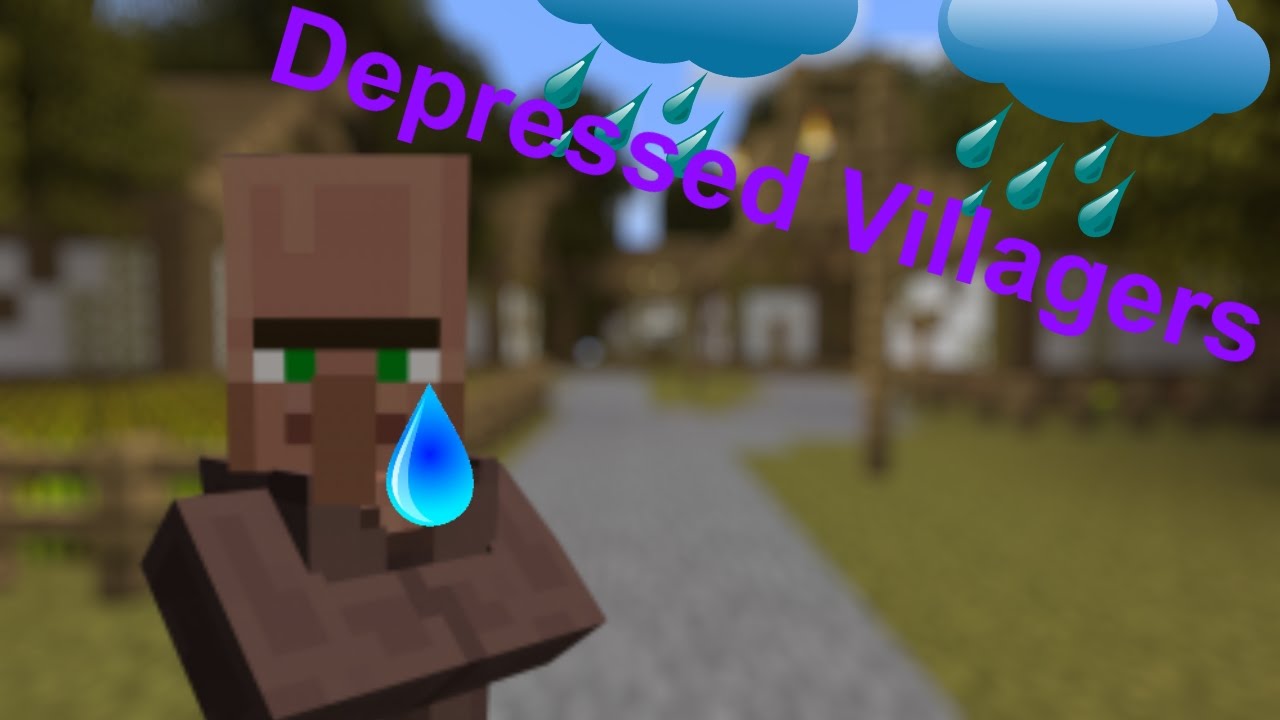 Depressed Villagers Minecraft YouTube