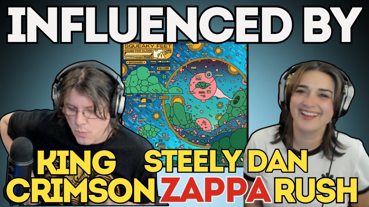 SQUEAKY FEET - Premonition | FIRST TIME COUPLE REACTION | Berklee Students Playing Prog Rock Fusion!