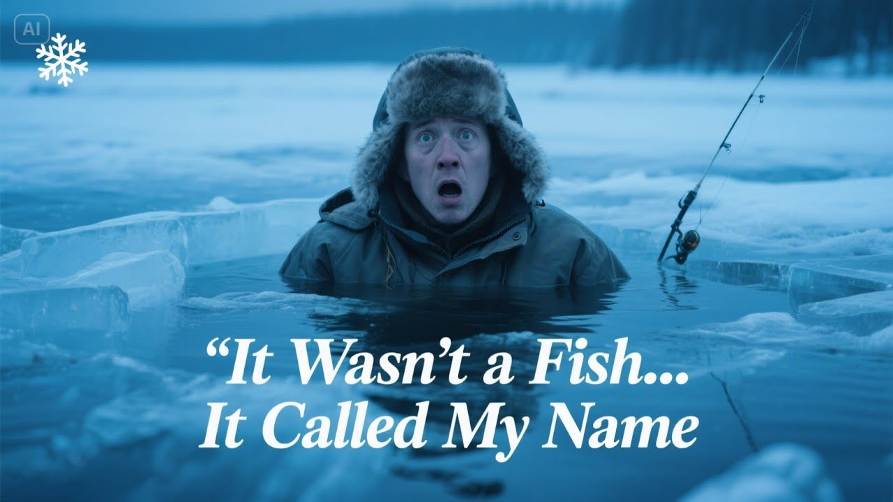 "The Shadow Beneath the Frozen Lake – Village Horror Story | Horror Cartoon Animation"