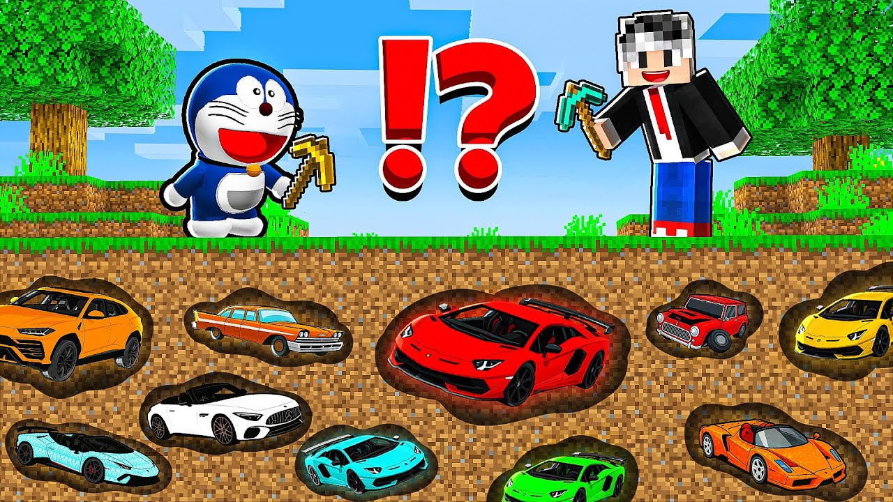 GÜROL VS TOMBİŞ ARABA MADENİ YARIŞI - Minecraft