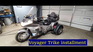 Voyager Trike kit installed on my 1998 Honda Goldwing 1500 SE. Pt.4