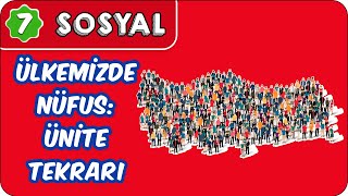 Ülkemizde Nüfus: Ünite Tekrarı  | 7. Sınıf Sosyal  #evokul Kampı