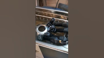 k24 injectors getting ultrasonically cleaned #automobile #honda #hondaaccord #k24 #vtec