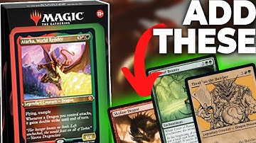 Draconic Destruction Upgrades for $10 | Commander Starter Decks
