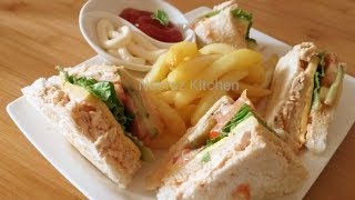 Club Sandwich in Malayalam --ക്ലബ്ബ് സാൻഡ്‌വിച്ച്